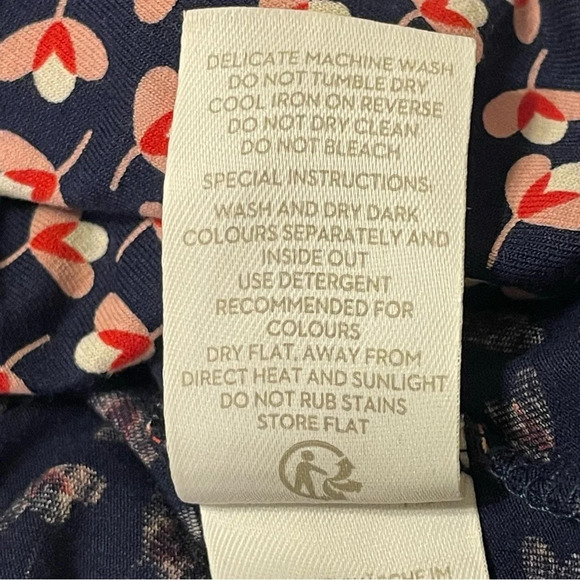 BODEN‎ NWOT Elodie Wrap Jersey Floral Dress - Picture 9 of 11